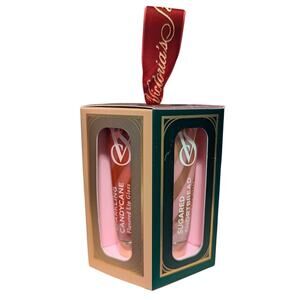 NIB Victoria's Secret 5 piece Holiday Lip Gloss Gift Set